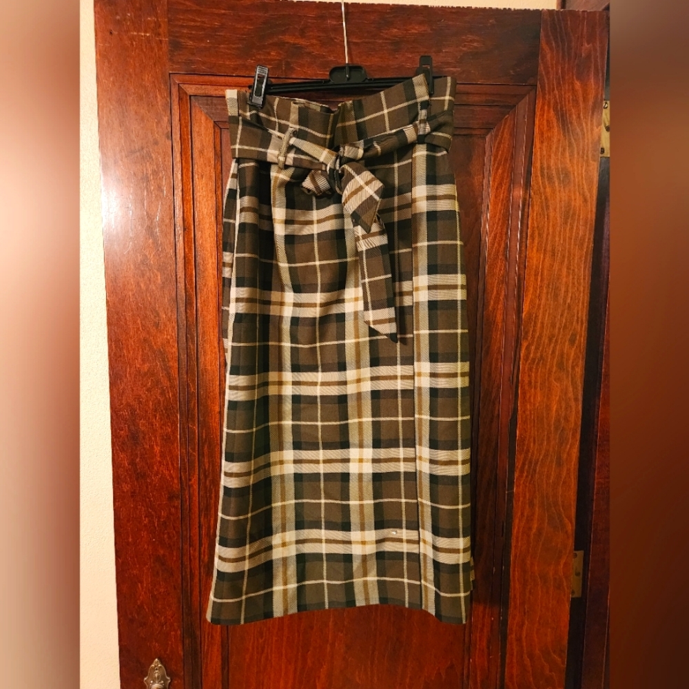 H&M Plaid Skirt